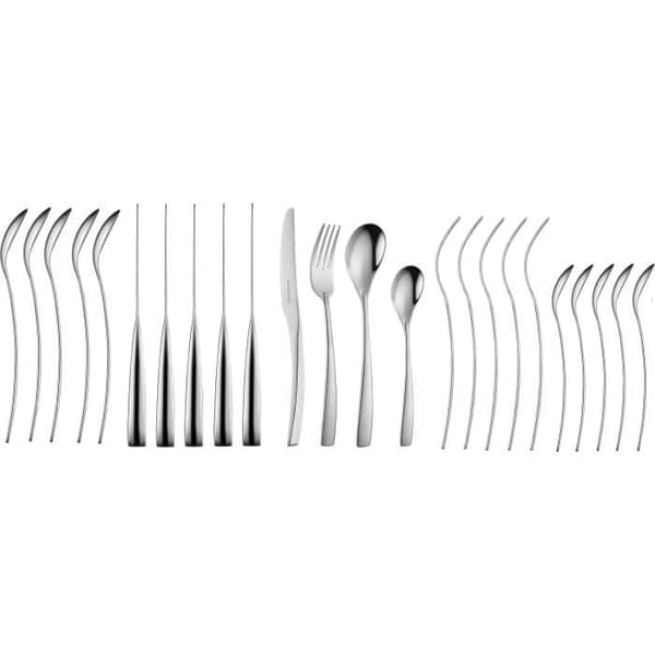 Bestickset - ARTHUR MARTIN - AM3630 - 24 delar - Rostfritt stål - Satinfinish