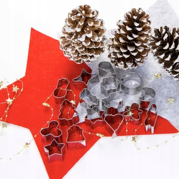 Julekageudstikkere 16 stykker