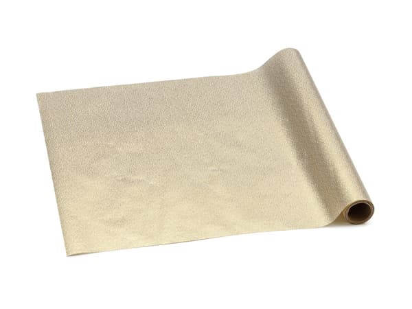 Dekorativ bordslöpare, guld, 0,36 x 3 m