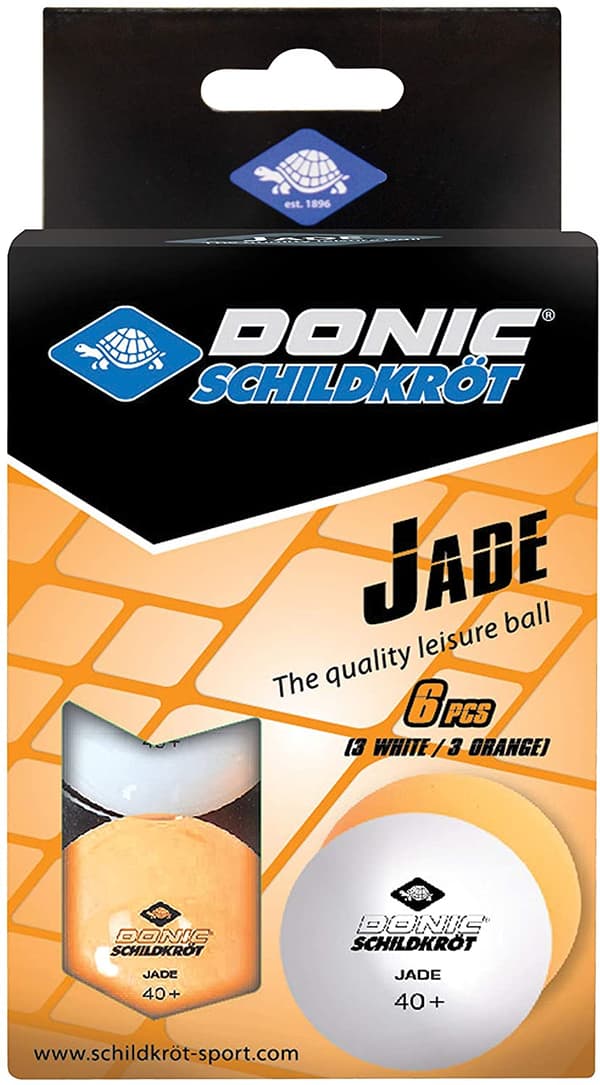 SCHILDKROT Jade Poly 40+ bordtennisbollar 6 st