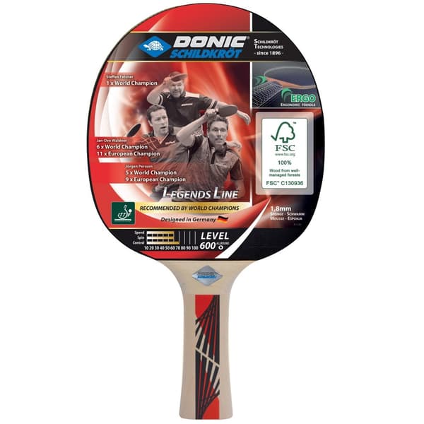 DONIC Legends 600 FSC bordtennisketcher
