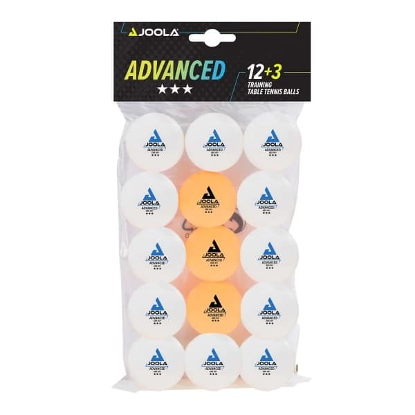 JOOLA Advanced Training bordtennisbolde *** 12 + 3 stk.