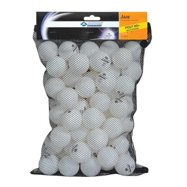 SCHILDKROT Jade Poly 40+ bordtennisbollar 72 st