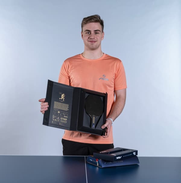 STIGA Pinigsrack Pro Carbon Plus Cybershape Truls Edition - 5-Star