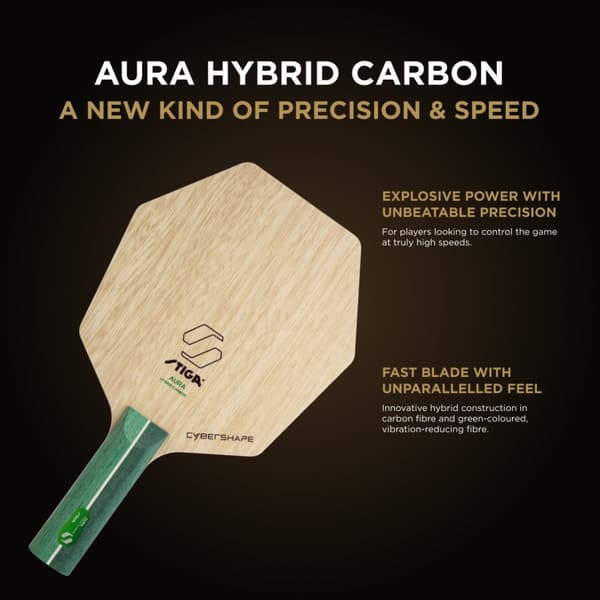 STIGA Pingisstomme Aura Hybrid Carbon