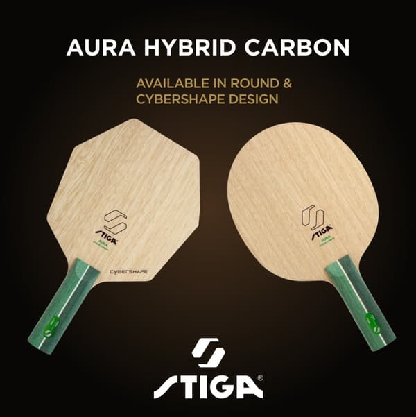 STIGA Pingisstomme Aura Hybrid Carbon