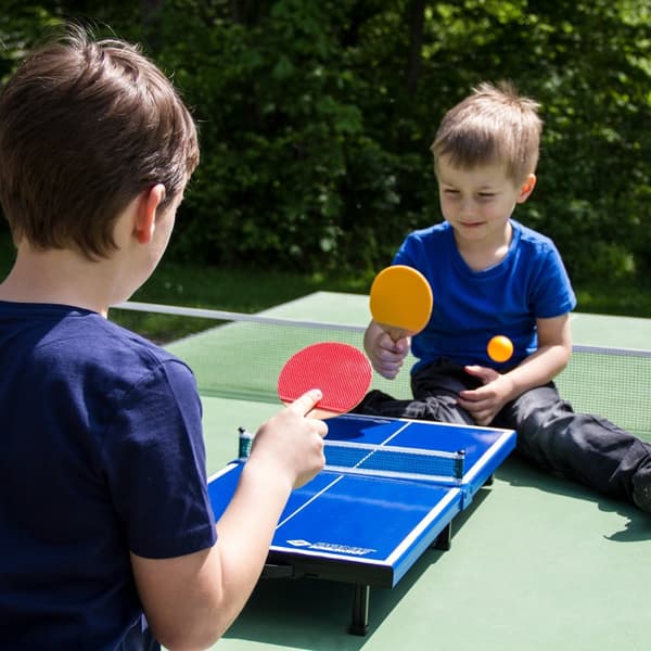 SCHILDKROT Mini Bordtennis Set