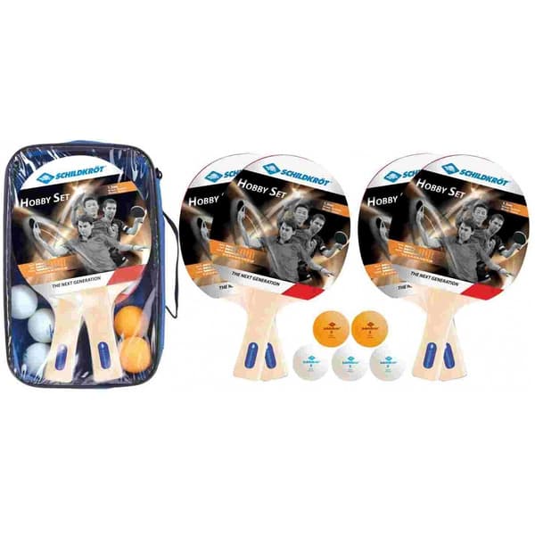 SCHILDKROT Hobby Sopo Bordtennisset för 4 spelare