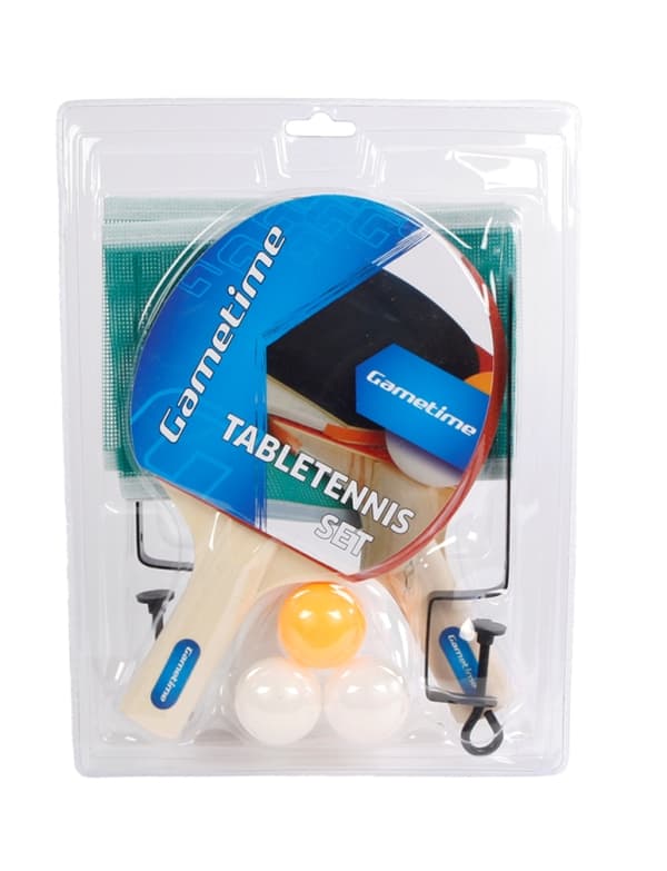 Pingisset med nät 2 spelare