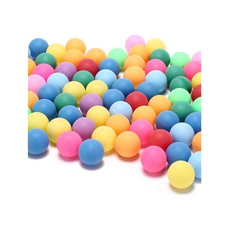 Bordtennisbollar 100-pack med olika färger