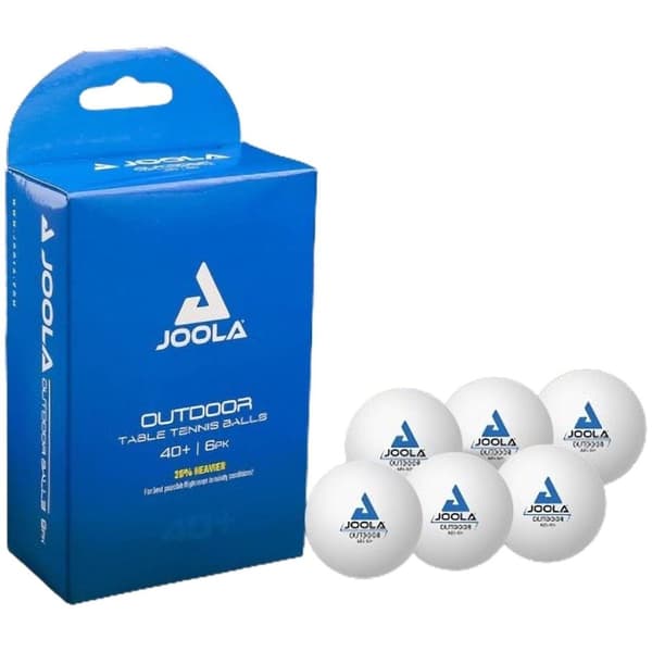 JOOLA Allweather Ping Pong Bordtennisbollar 6 st