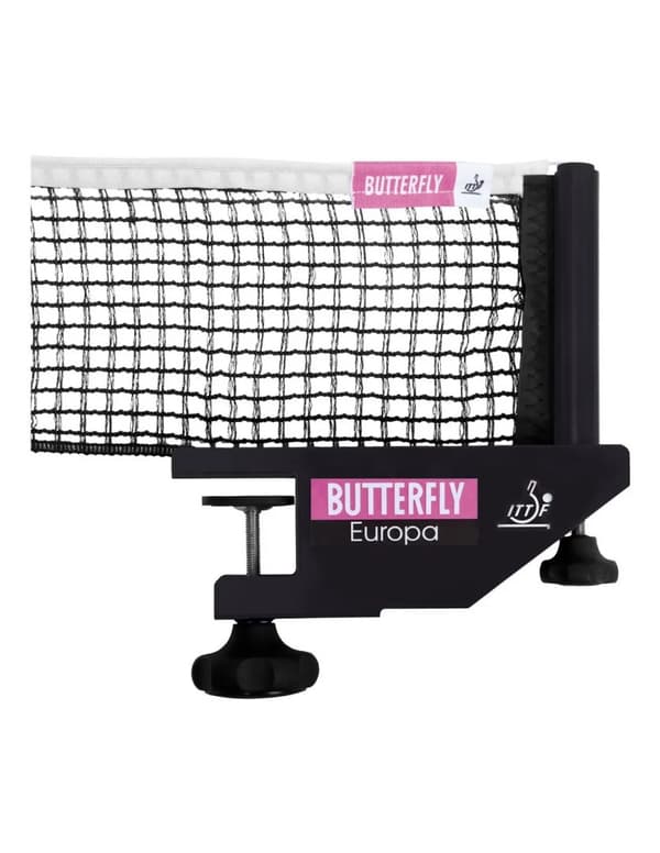 Professionellt hållbart pingisbordtennisnät BUTTERFLY Europe