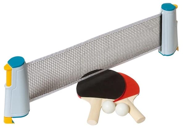 Bordtennis set med nät