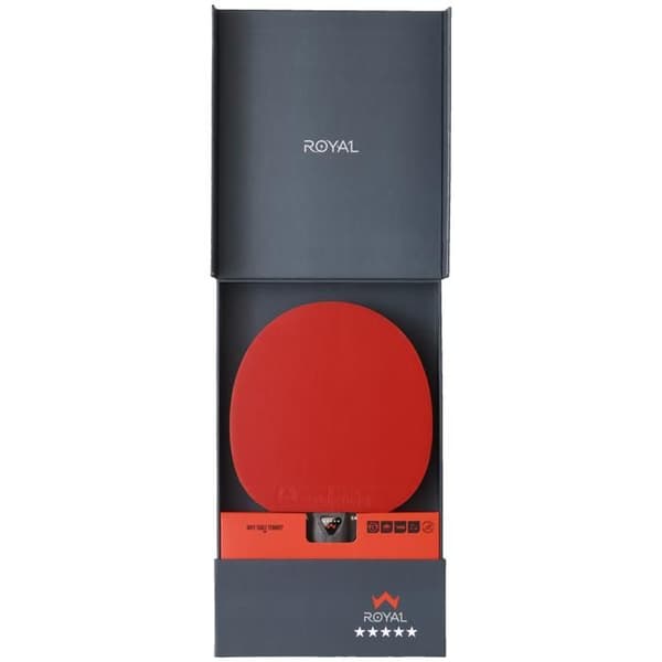 STIGA ROYAL FIVE STAR CARBON bordtennisracket - Röd - Vuxen - Blandad