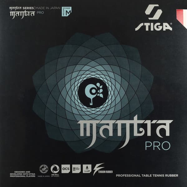 Bordtennisgummi Mantra Pro M BLACK