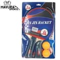 Miniatyrbild 3 av 3: Bordtennisracket - MAVURA - JIA JIN RACKET - Professionellt set - 2 racketar med 2 bollar