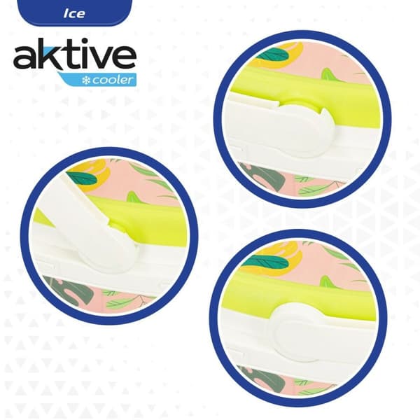 Ping Pong Set Aktive Summer tropical Plast 6 L 29 x 20 x 19,5 cm (8 antal)