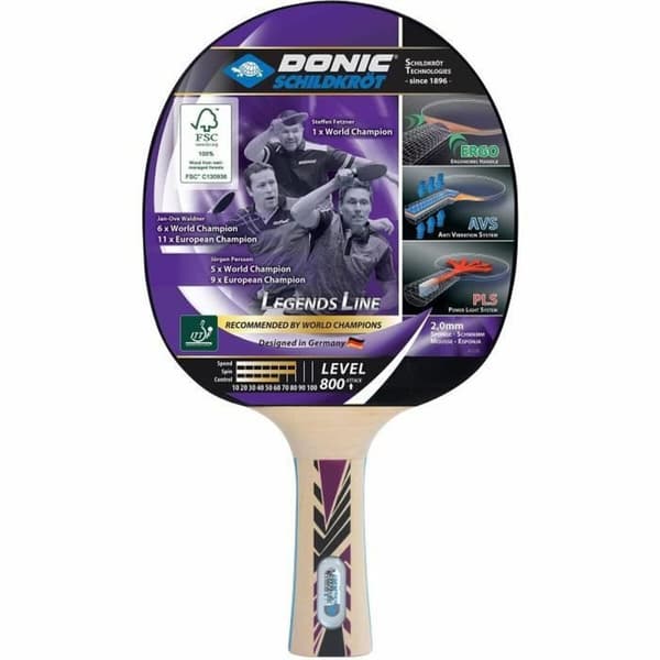 Pingpong Racket Schildkröt Legends 800