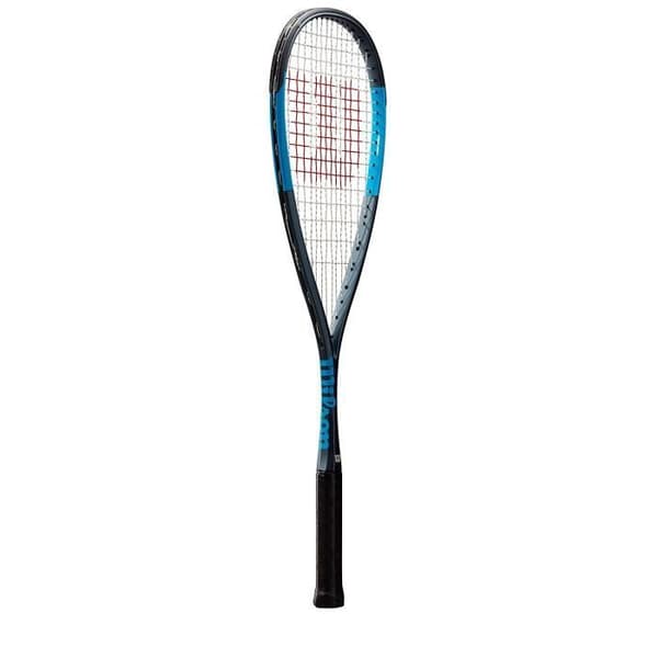 Wilson Ultra L SQ RKT 1/2 CVR SIBL Squashracket Unisex Vuxen, Silver/Blå, One Size - WRT910430
