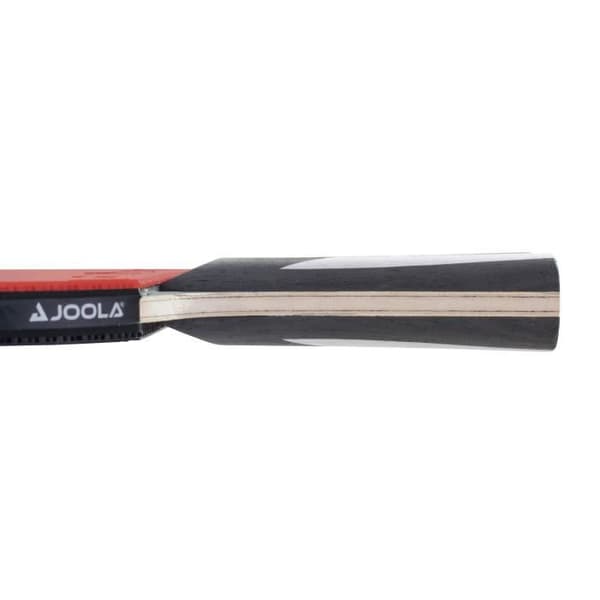 JOOLA Carbon X Pro Bordtennisracket ITTF-godkänd 7-stjärnig professionell tävling, 2 mm svamptjocklek, svart-grå