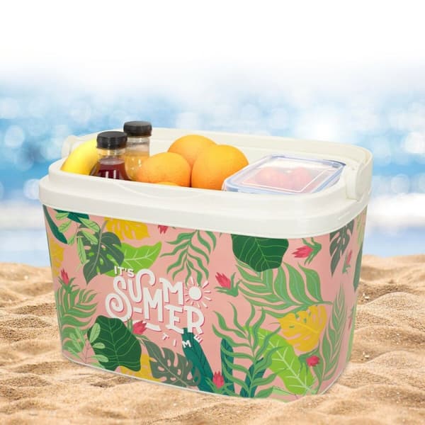 Ping Pong Set Aktive Summer tropical Plast 6 L 29 x 20 x 19,5 cm (8 antal)