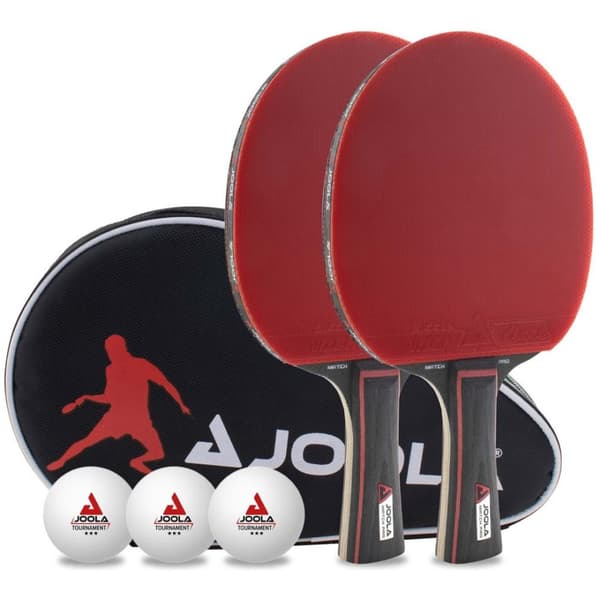 Bordtennisracketset och bollöverdrag JOOLA Set Duo Pro