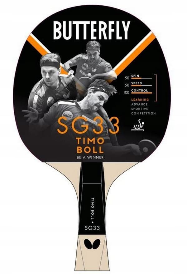 BUTTERFLY Timo Boll SG33 Bordtennisracket