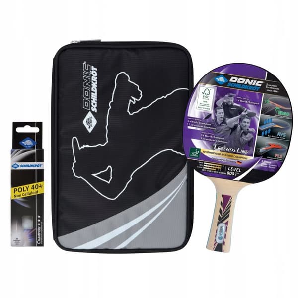DONIC Legends 800 Bordtennisracket - 3-i-1 set
