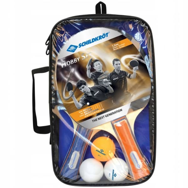 PONIC SCHILDKROT Hobby Bordtennisracketar - 4-i-1 set