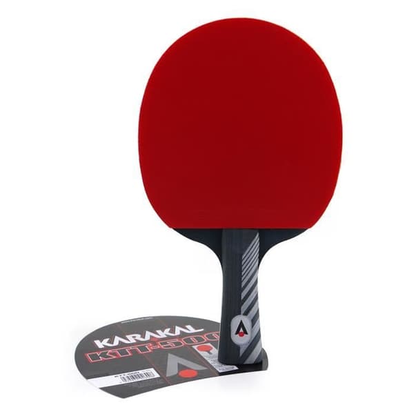 Karakal KTT 500 bordtennisracket - röd/svart/grå - TU