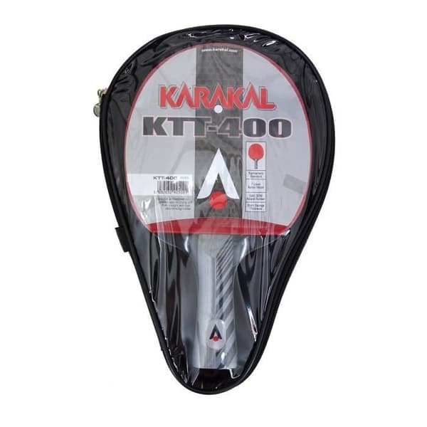 Karakal KTT 400 bordtennisracket - röd/grå/svart - TU