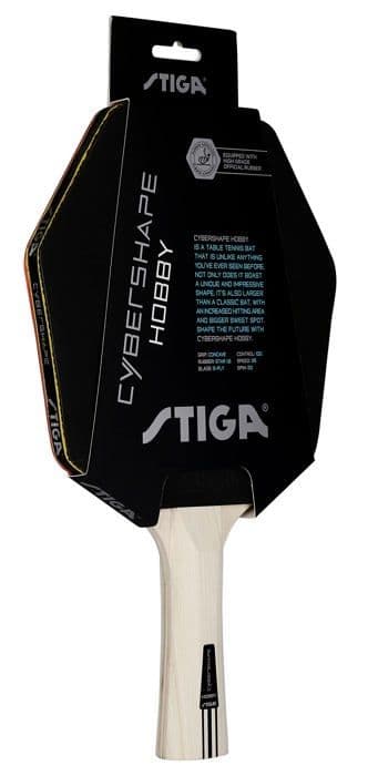 Stiga Cybershape Hobby Bordtennisracket - Lätt att spela Ping Pong Racket med Cybershape Shape