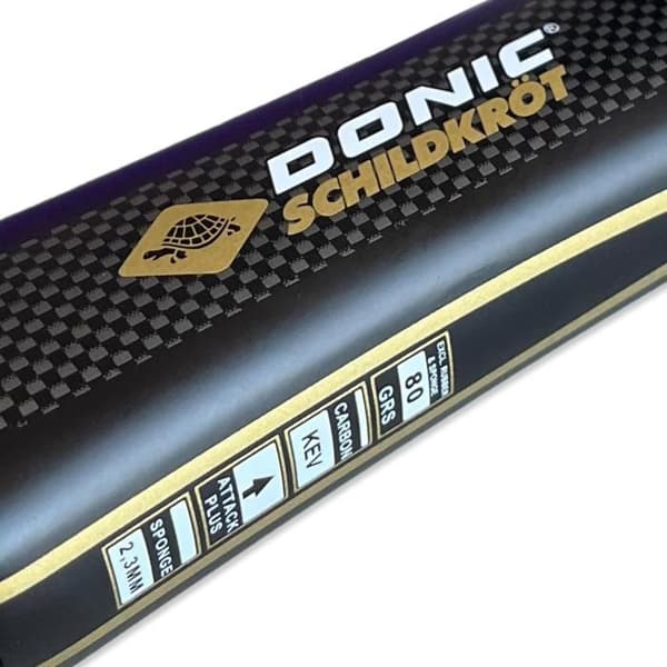 Bordtennisracket - Schildkröt - 758221 - 100% Kolfiber - Liga QRC-beläggning - En storlek