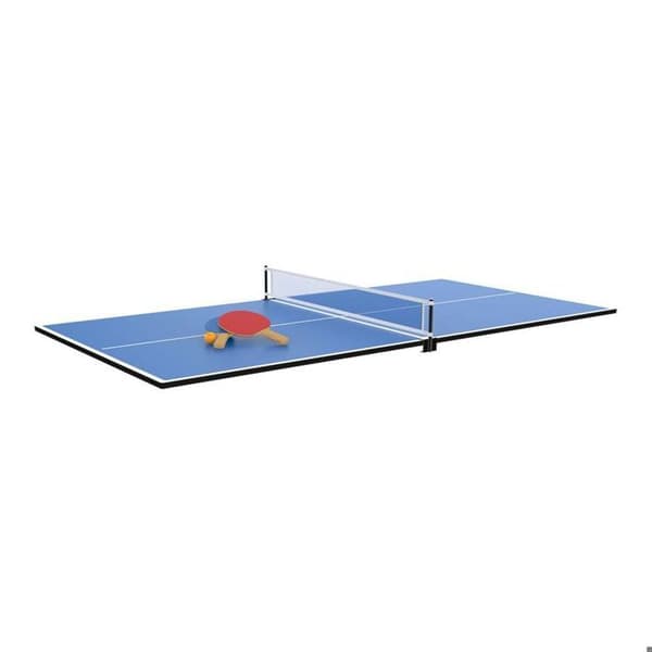 Vändbar kornig svart pingisbricka - Svart