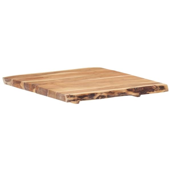 vidaXL Bordplate heltre akasie 58x(50-60)x3,8 cm