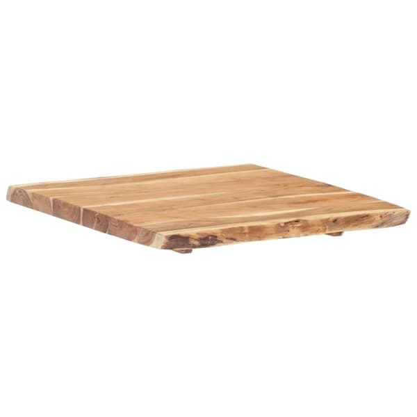 vidaXL Bordplate heltre akasie 58x(50-60)x3,8 cm