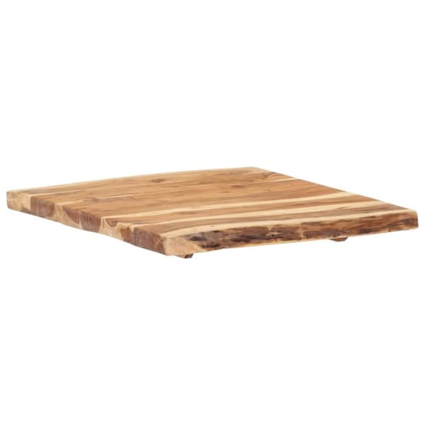 vidaXL Bordplate heltre akasie 58x(50-60)x3,8 cm