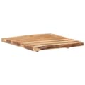 Miniatyrbillede 7 af 8: vidaXL bordplade 58x(50-60)x3,8 cm massivt akacietræ