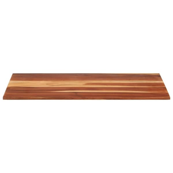vidaXL Bordsskiva i massivt sheshamträ 15-16 mm 60x90 cm