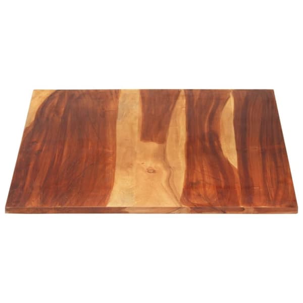 vidaXL Bordsskiva i massivt sheshamträ 15-16 mm 60x90 cm