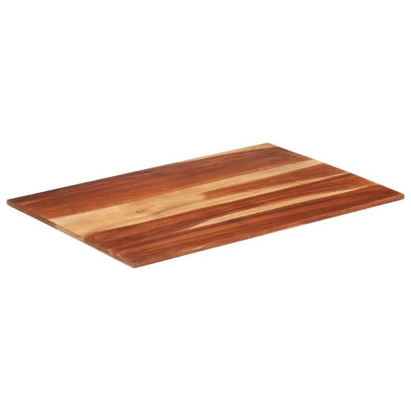 vidaXL Bordsskiva i massivt sheshamträ 15-16 mm 60x90 cm