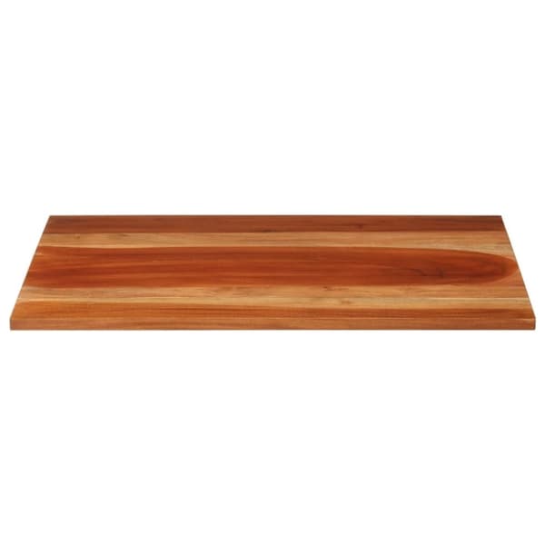 vidaXL Bordsskiva i massivt sheshamträ 25-27 mm 60x100 cm