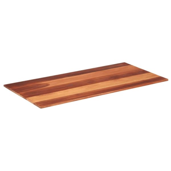 vidaXL Bordsskiva i massivt sheshamträ 15-16 mm 60x120 cm