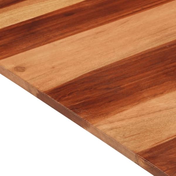 vidaXL Bordsskiva i massivt sheshamträ 15-16 mm 60x70 cm