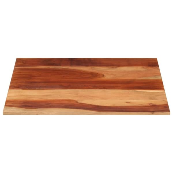 vidaXL Bordsskiva i massivt sheshamträ 15-16 mm 60x70 cm