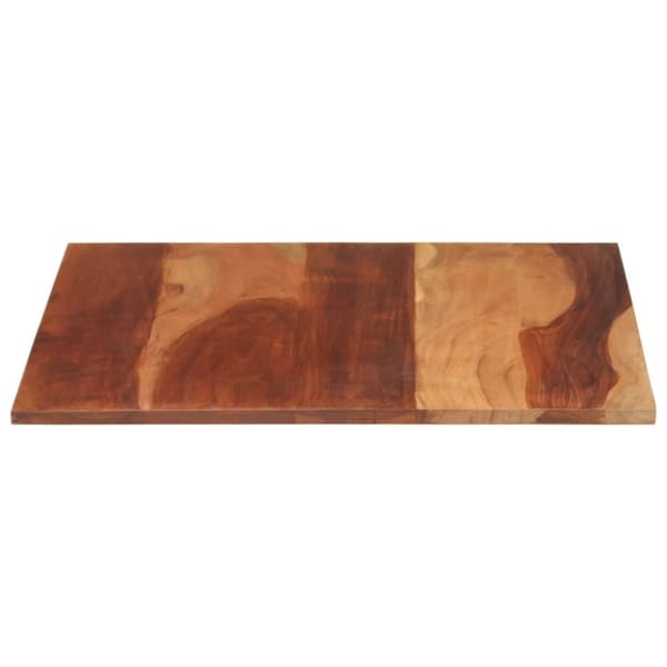 vidaXL Bordsskiva i massivt sheshamträ 15-16 mm 60x70 cm