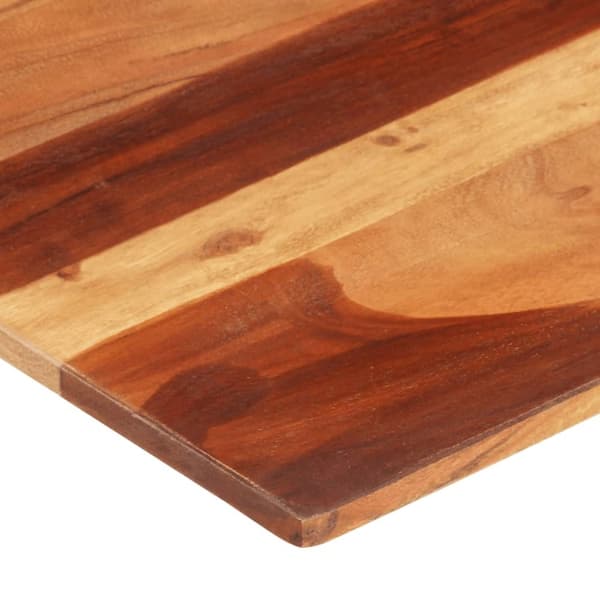 vidaXL Bordsskiva massivt akaciaträ 15-16 mm 60x60 cm