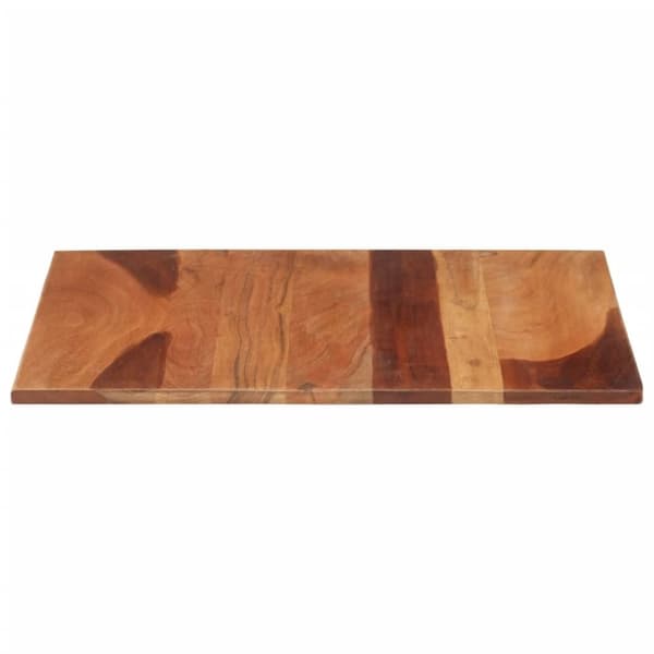 vidaXL Bordsskiva massivt akaciaträ 15-16 mm 60x60 cm