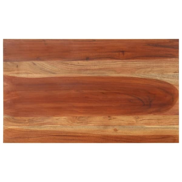 vidaXL bordplade 15-16 mm 60x100 cm massivt sheeshamtræ