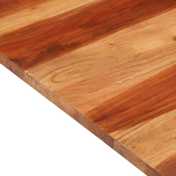 vidaXL Pöytälevy täysi akaasiapuu 25-27 mm 70x70 cm